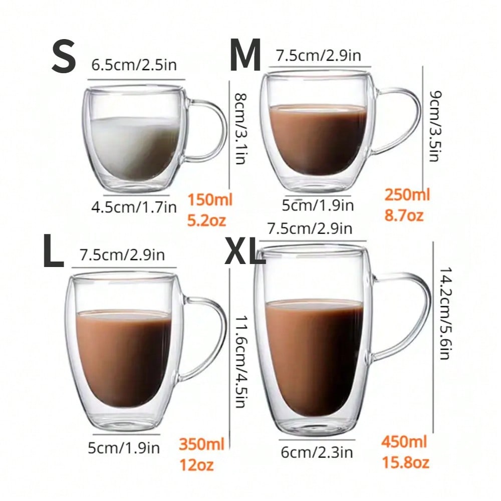 Verre à double paroi transpare - Espresso Shot Glass avis et prix